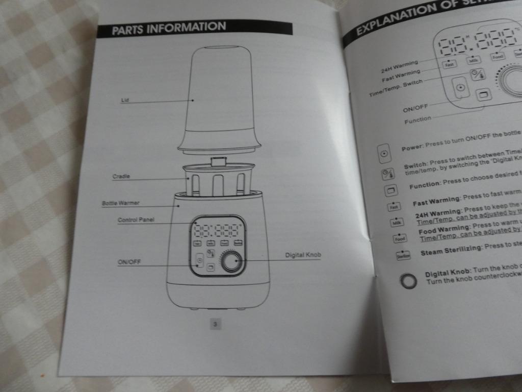 baby flesverwarmer nieuw, Ophalen, Nieuw