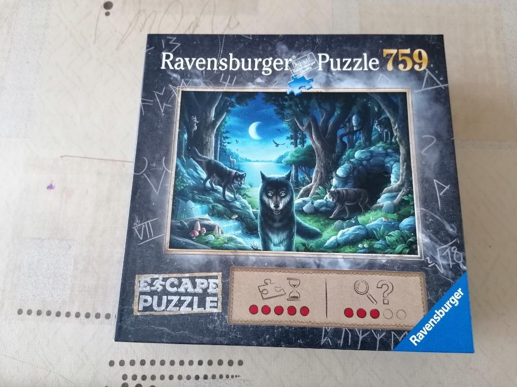 Escape puzzel, Ophalen of Verzenden, 500 t/m 1500 stukjes, Zo goed als nieuw, Legpuzzel
