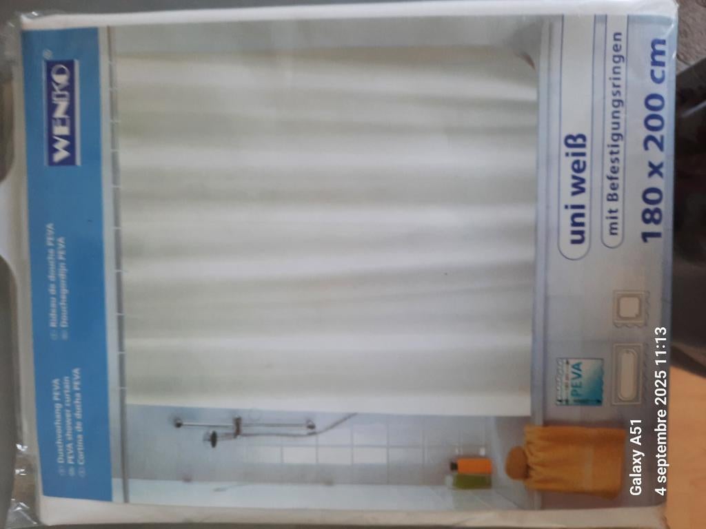 Lot pour douche neuf, Enlèvement ou Envoi, Neuf, Bleu