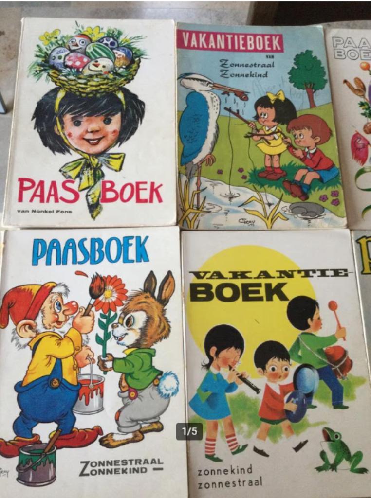 Vintage Vakantieboeken van Averbode, Enlèvement ou Envoi