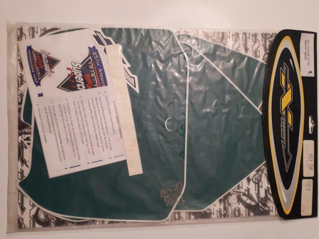 Honda CR 125,250 sticker set Precut Green N05-111 00 N Style, Ophalen of Verzenden, Nieuw