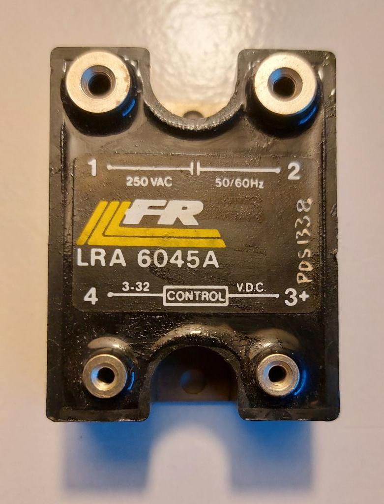 Solid State Relay SSR  30 A en 45 A  250 Vac  FR Electronics, Ophalen of Verzenden, Nieuw