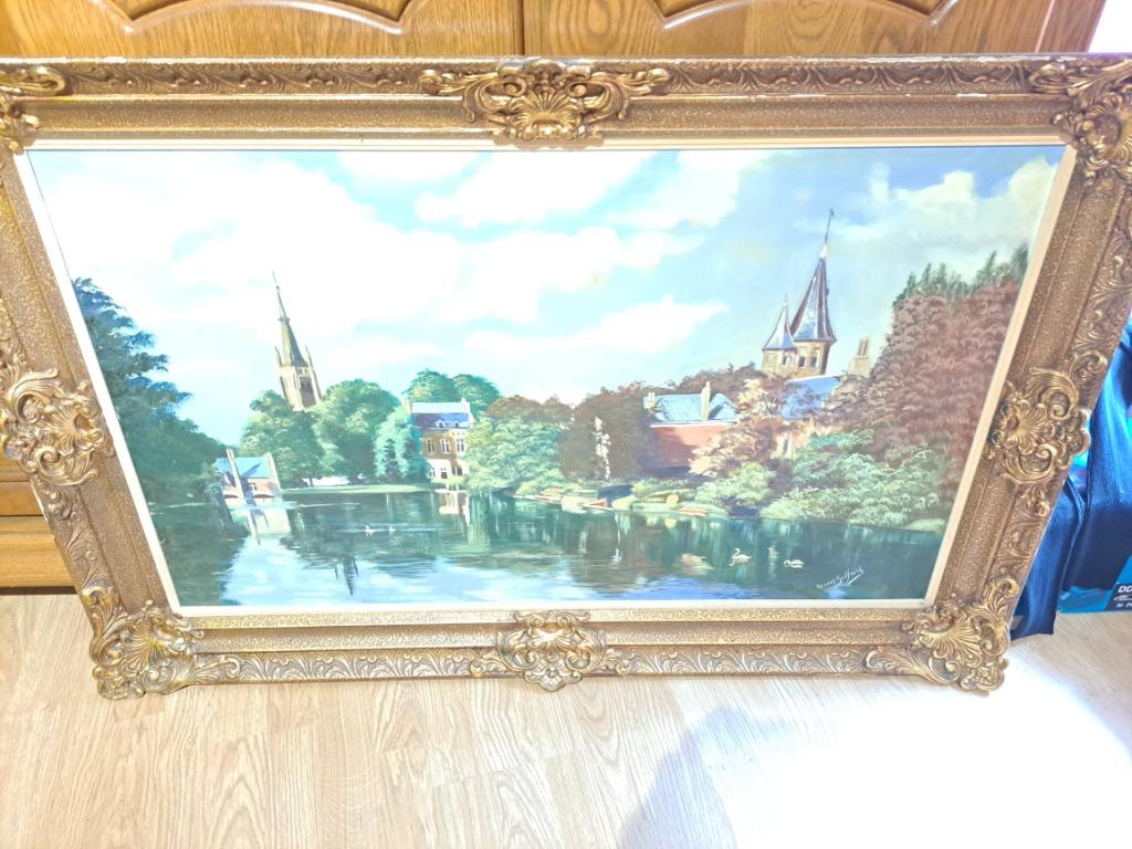 Tableau paysage, Enlèvement