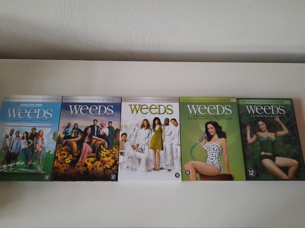 Dvd serie  - Weeds - 5 seizoenen, Vanaf 12 jaar, Ophalen of Verzenden, Zo goed als nieuw