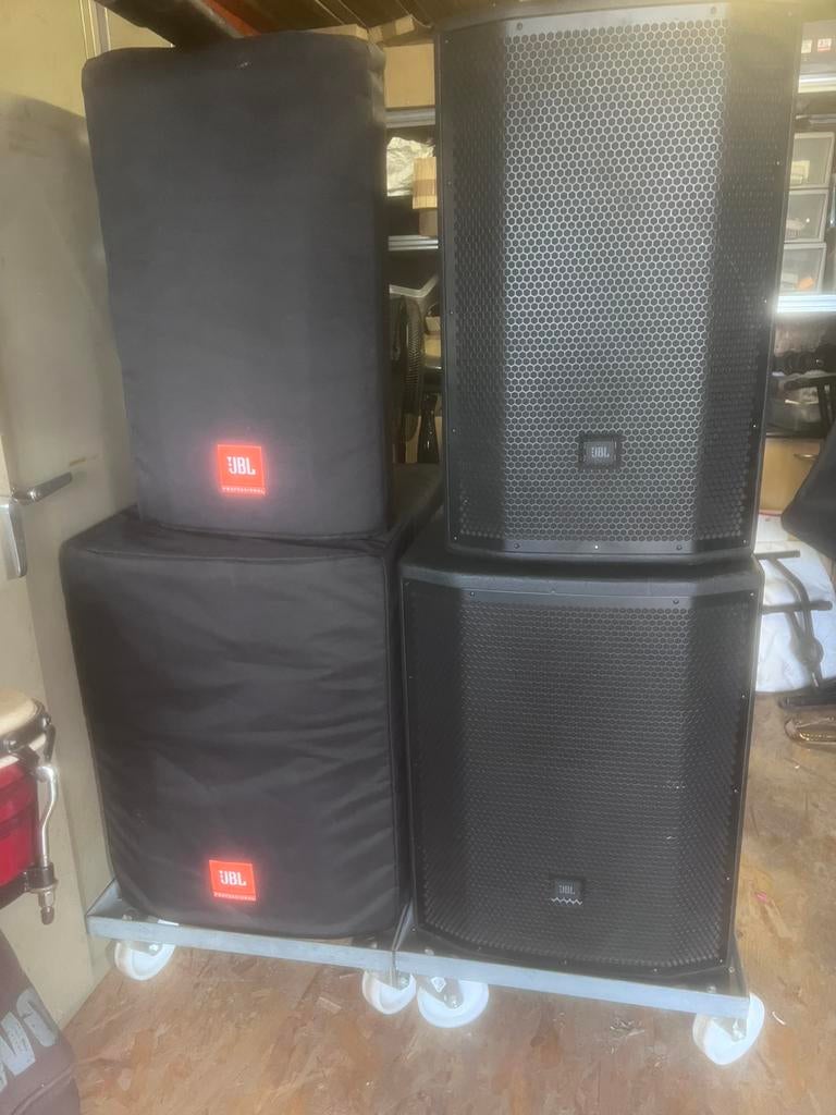 JBL prx 800 licht in gewicht top geluid met tussenpalen, Enlèvement, Comme neuf