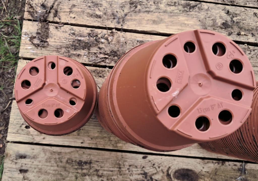 kweekpotten, Tuin en Terras, Ophalen, Gebruikt