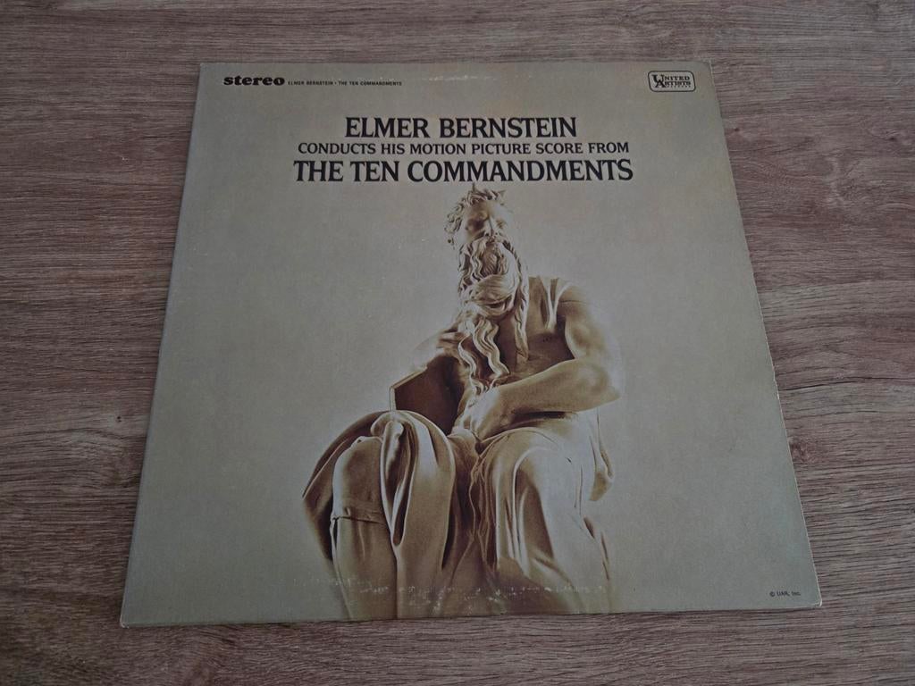 The Ten Commandments Motion Picture Score Elmer Bernstein, Cd's en Dvd's, Ophalen of Verzenden, Zo goed als nieuw