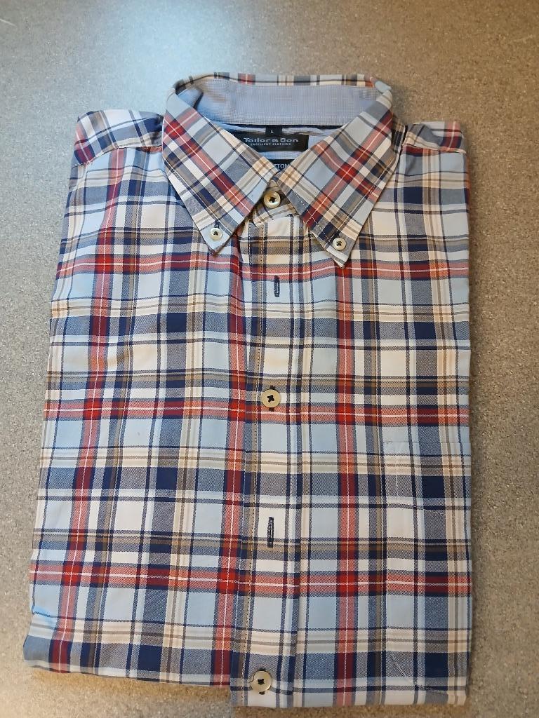 Chemise Tailor & Son pour homme, Tour de cou 41/42 (L), Enlèvement ou Envoi, Autres couleurs, Tailor&son