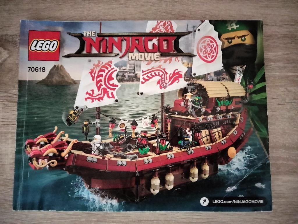 Lego Ninjago Destiny's bounty. (70618), Kinderen en Baby's, Speelgoed | Duplo en Lego, Ophalen of Verzenden, Zo goed als nieuw
