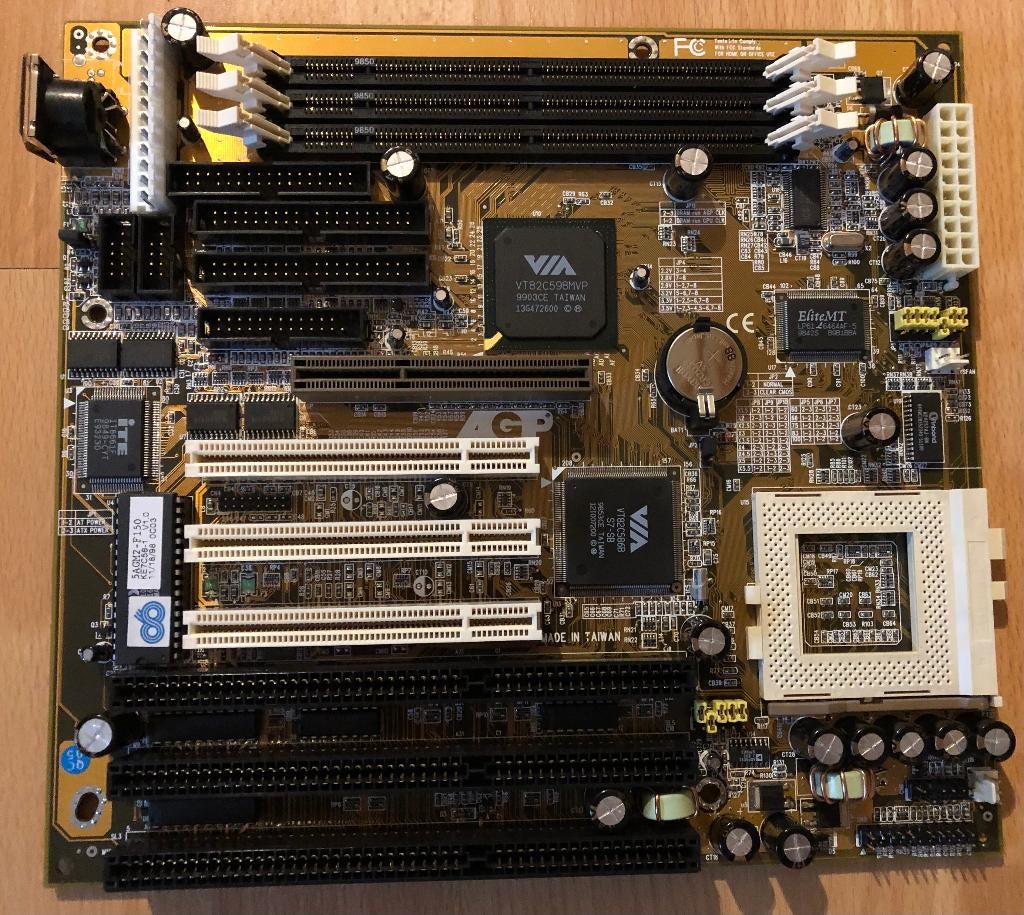 Moederbord5 Chaintech 5AGM2 (Socket7) BabyAT (NIEUW), Ophalen, Overige soorten, Overige typen, Baby AT