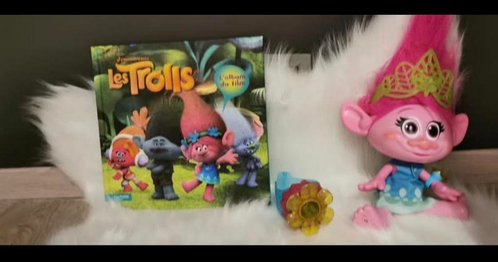 Très belle poupée "Poppy" deTroll, Enlèvement, Comme neuf