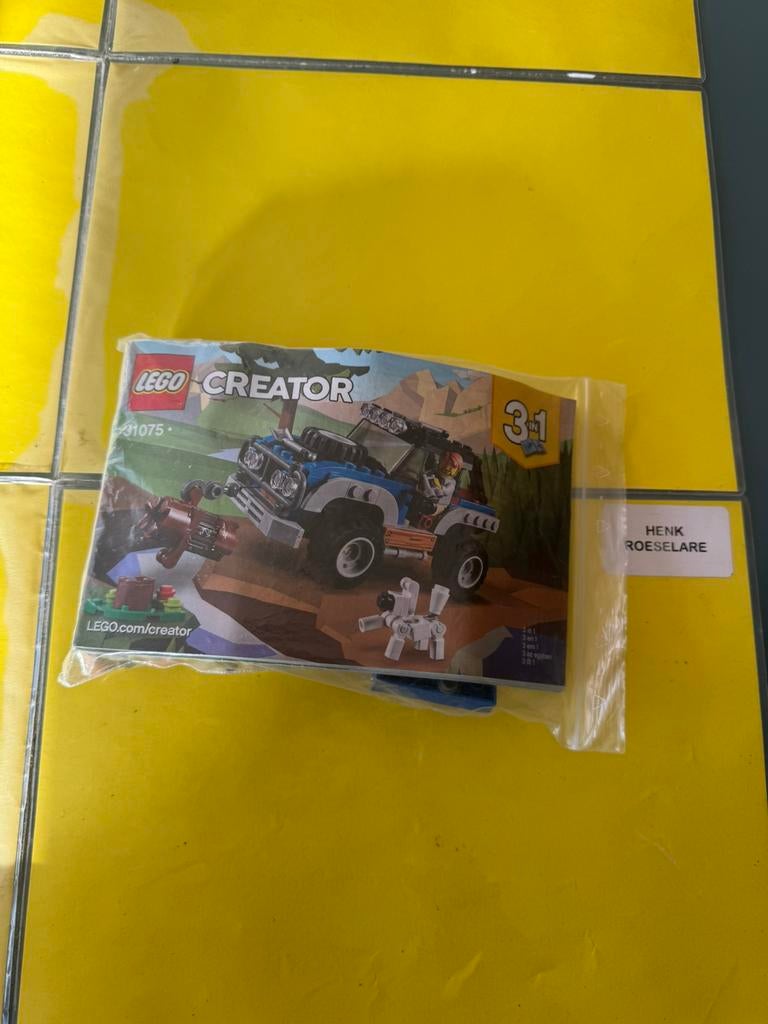 Lego creator 31075, Ophalen of Verzenden, Lego