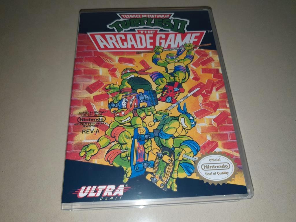 TMNT II The Arcade Game NES Game Case, Games en Spelcomputers, Games | Nintendo NES, Verzenden, Zo goed als nieuw
