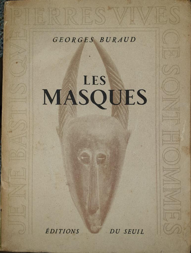 Les Masques, Enlèvement ou Envoi, Buraud Georges, Utilisé, Sculpture