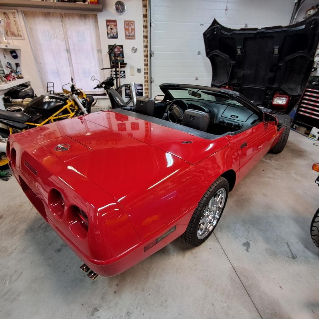 Corvette C4 Cabrio 1991 60000 miles, foto 8