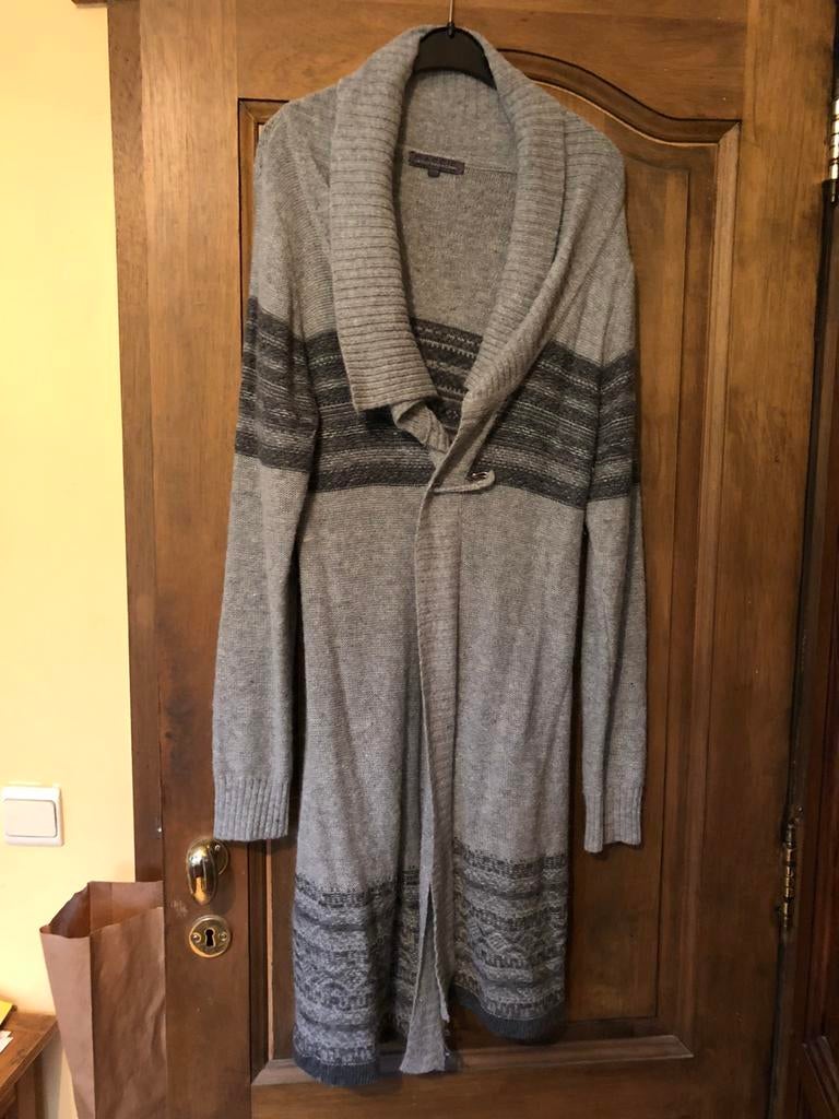 Lang vest maat 2 cassis, Kleding | Dames, Maat 38/40 (M), Cassis, Ophalen of Verzenden, Grijs