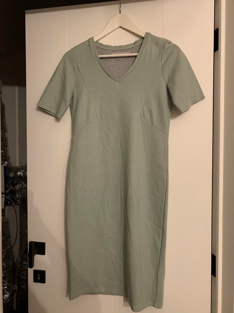 Mintgroene t-shirt jurk Yaya XS, Kleding | Dames, Ophalen of Verzenden, Zo goed als nieuw