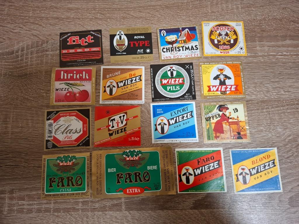 Brouwerij van roy wieze, Collections, Enlèvement