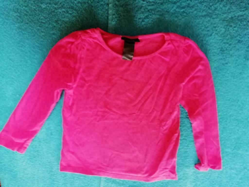 T-shirt à manches longues Rose H & M taille 92, Enlèvement ou Envoi, Chemise ou À manches longues, H&M, Utilisé