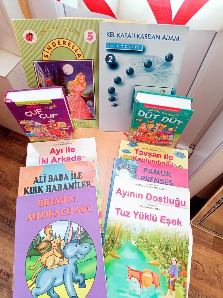 türkçe çocuk kitapları -Livres pour enfants en turc 18€ /lot, Enlèvement, Comme neuf