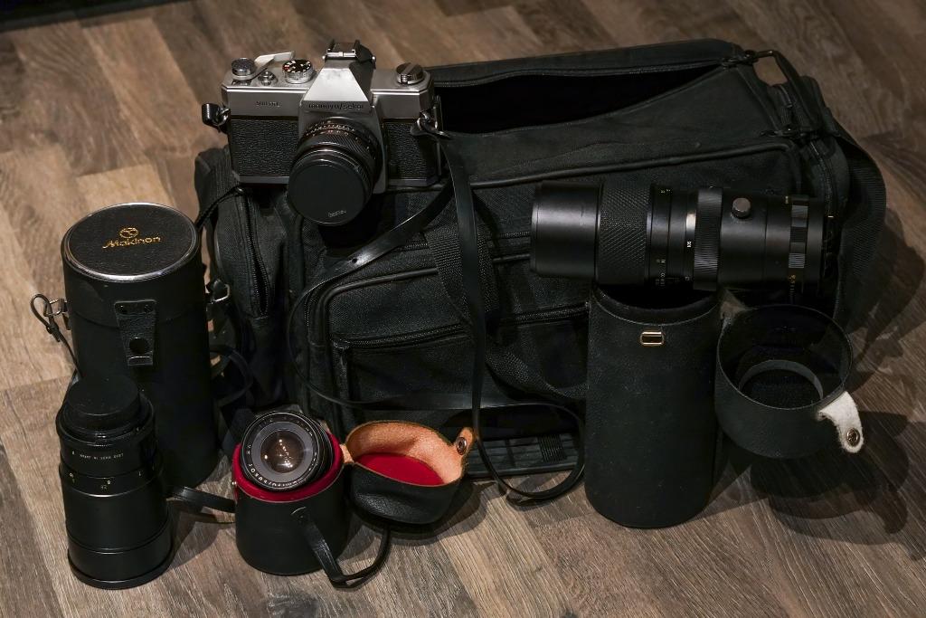 Mamiya Sekor 500 DTL + 4 optique et un sca, Enlèvement ou Envoi, Reconditionné, Reflex miroir, Autres Marques