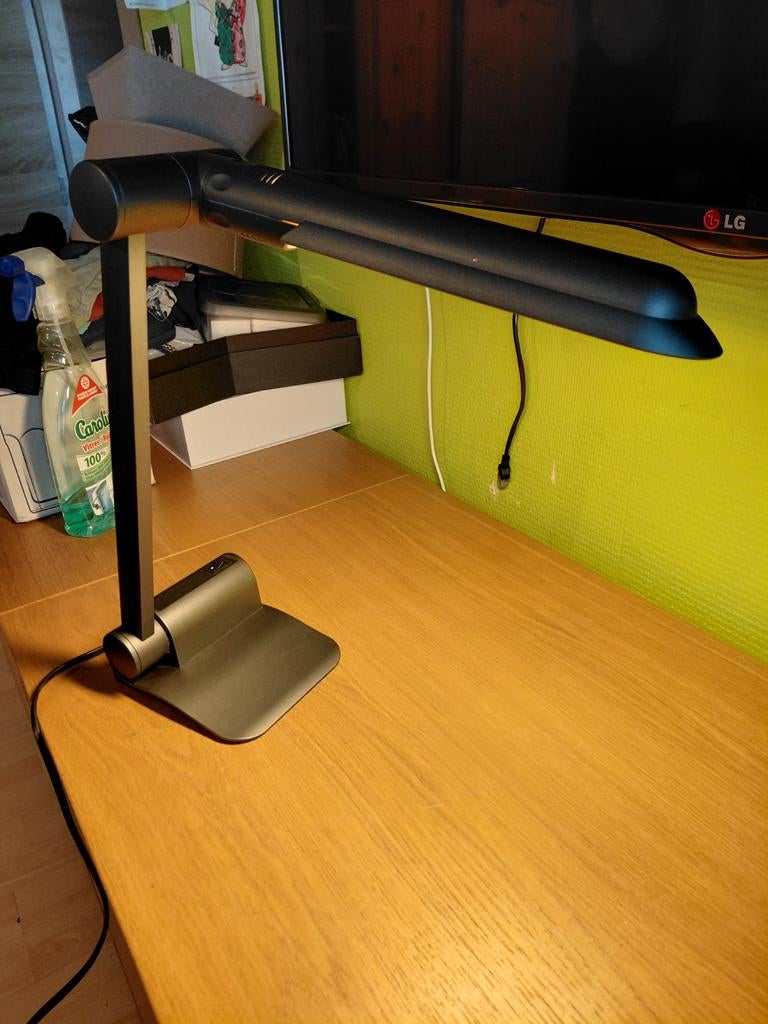 Lampe de bureau pliable et orientable Massive, Enlèvement ou Envoi, Comme neuf, Synthétique