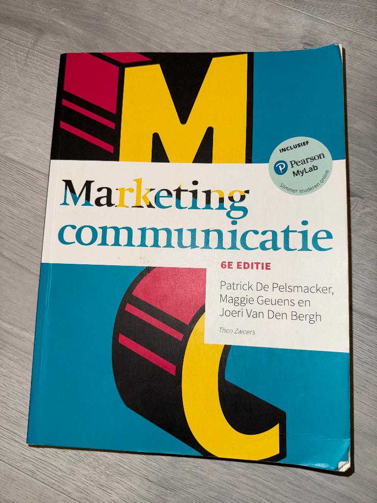 Marketing communicatie, Boeken, Gelezen, Pearson, Ophalen of Verzenden, Economie en Marketing