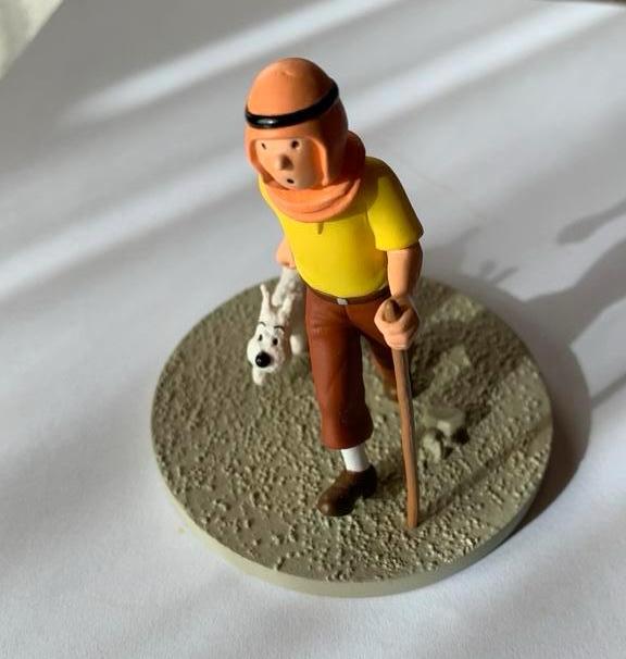 Statue de Tintin et Bobbie dans le désert, Enlèvement ou Envoi, Tintin, Comme neuf