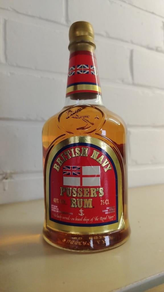 British Navy Pusser's rum - 1970, Overige gebieden, Overige typen, Nieuw, Ophalen of Verzenden