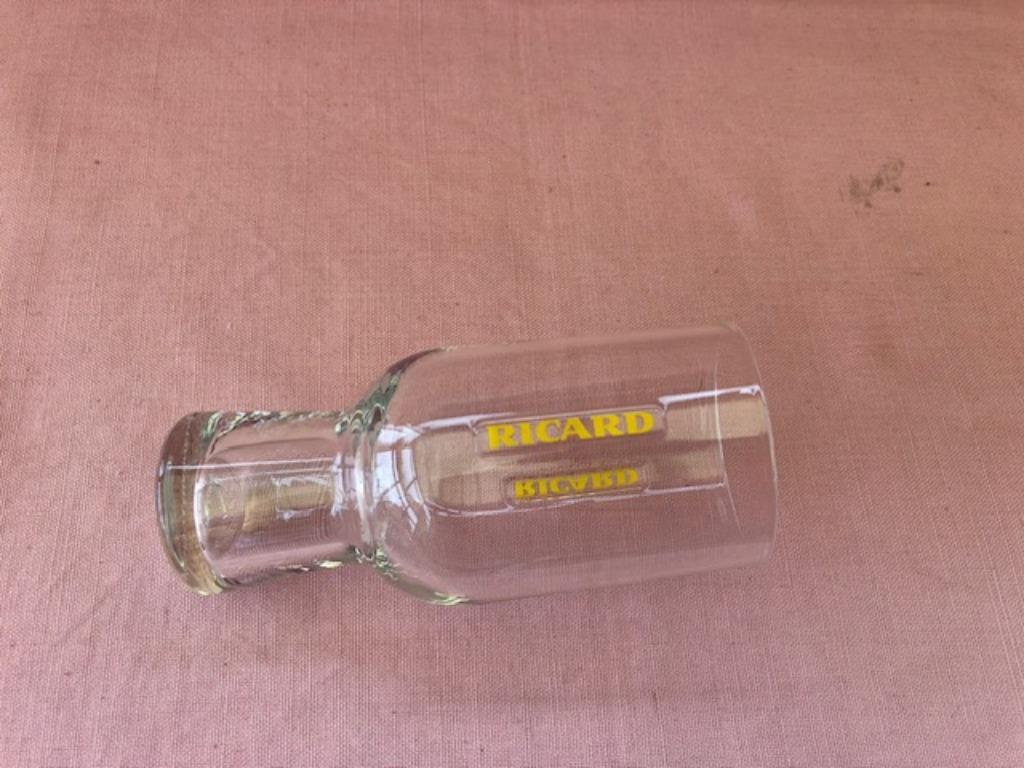 Verre Ricard Mathieu Lehanneur H = 13 D = 5,50 cm., Enlèvement ou Envoi, Comme neuf, Ustensile