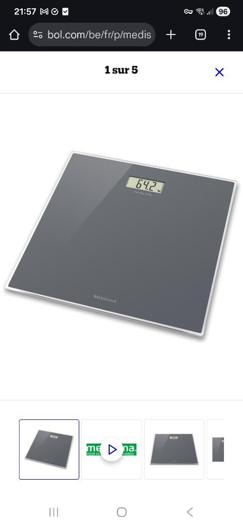 Pèse-personne / balance électronique, 100 kg ou plus, Enlèvement, 1 à 500 grammes, Pèse-personne