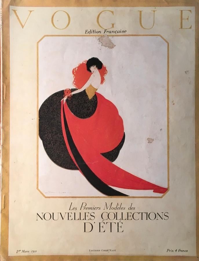 Vogue Edition Française - 1er Mars 1921, Ophalen of Verzenden, Gelezen, Damesbladen