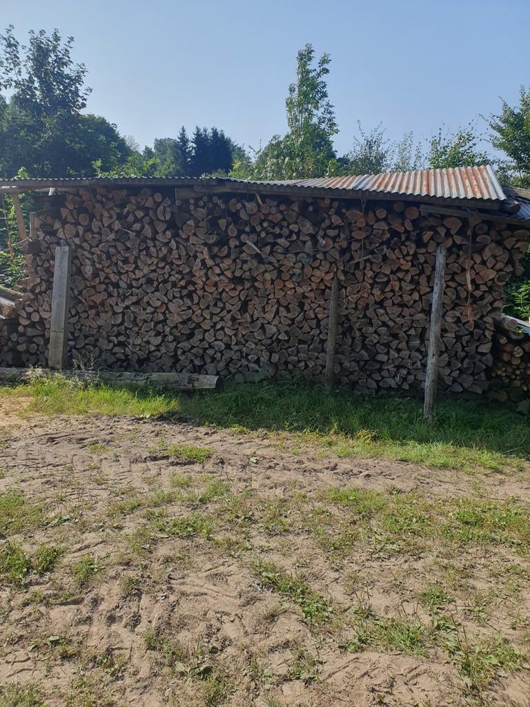 Excédant de bois de chauffage RESINEUX a vendre, Enlèvement, Comme neuf, Bois