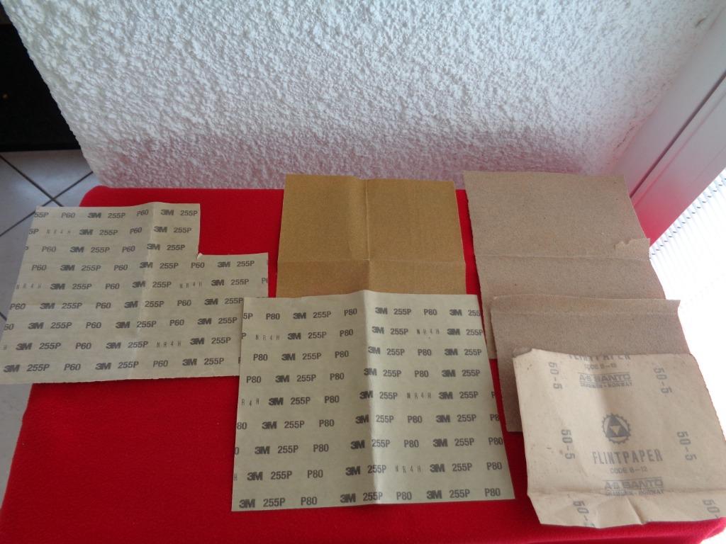 Papier de verre pour poncer le lot occasion, Bricolage & Construction, Outillage | Ponceuses, Utilisé, Autres types, Enlèvement ou Envoi
