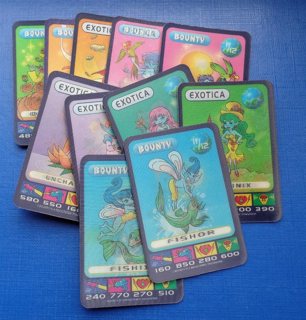 Spacix kaarten / Exotica / Bounty, Ophalen of Verzenden, Nieuw, Meerdere kaarten