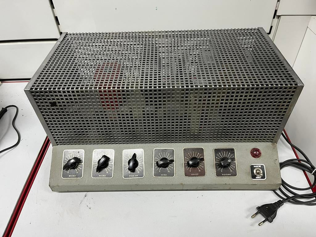 Vintage buizenversterker - jaren 50/60, Antiek en Kunst, Antiek | Tv's en Audio, Ophalen