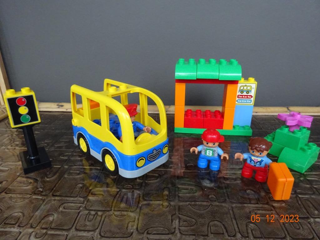 LEGO DUPLO Schoolbus - 10528*VOLLEDIG*PRIMA STAAT*, Enlèvement ou Envoi, Ensemble complet, Duplo
