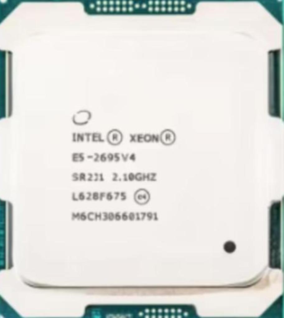 Intel Xeon E5 2695 V4 2.1GHz CPU met Socket LGA 2011-3, Ophalen of Verzenden, Gebruikt