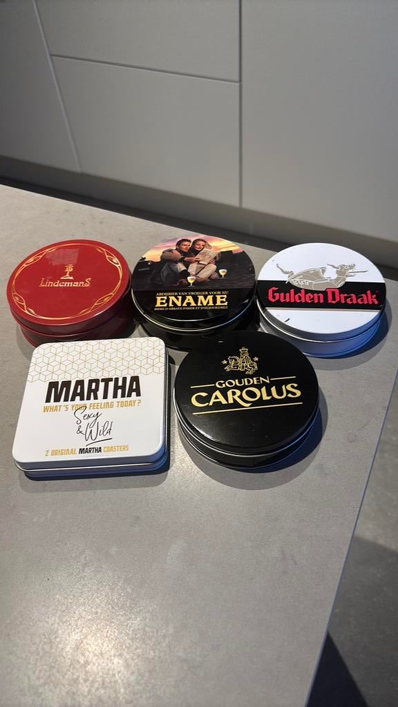 Onderleggers (deze kunnen apart ), Verzamelen, Ophalen of Verzenden, Zo goed als nieuw