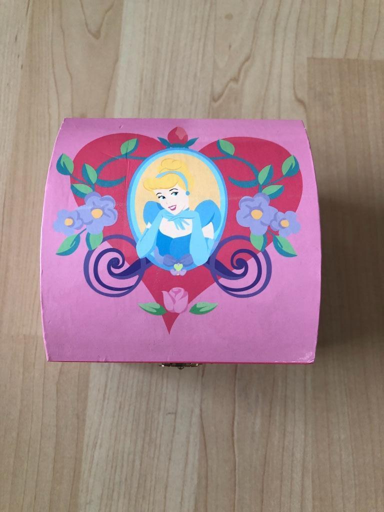Juwelenkistje disney prinses Assepoester, Ophalen of Verzenden, Assepoester of Belle, Gebruikt, Overige typen