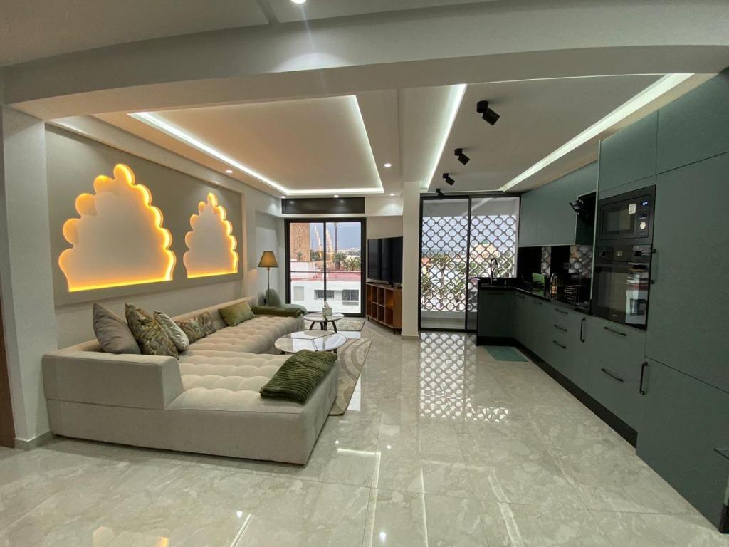 Prachtig gemeubileerd appartement te huur in RABAT in MAROKK, Immo, Buitenland, RABAT, 65 m², Buiten Europa, Stad