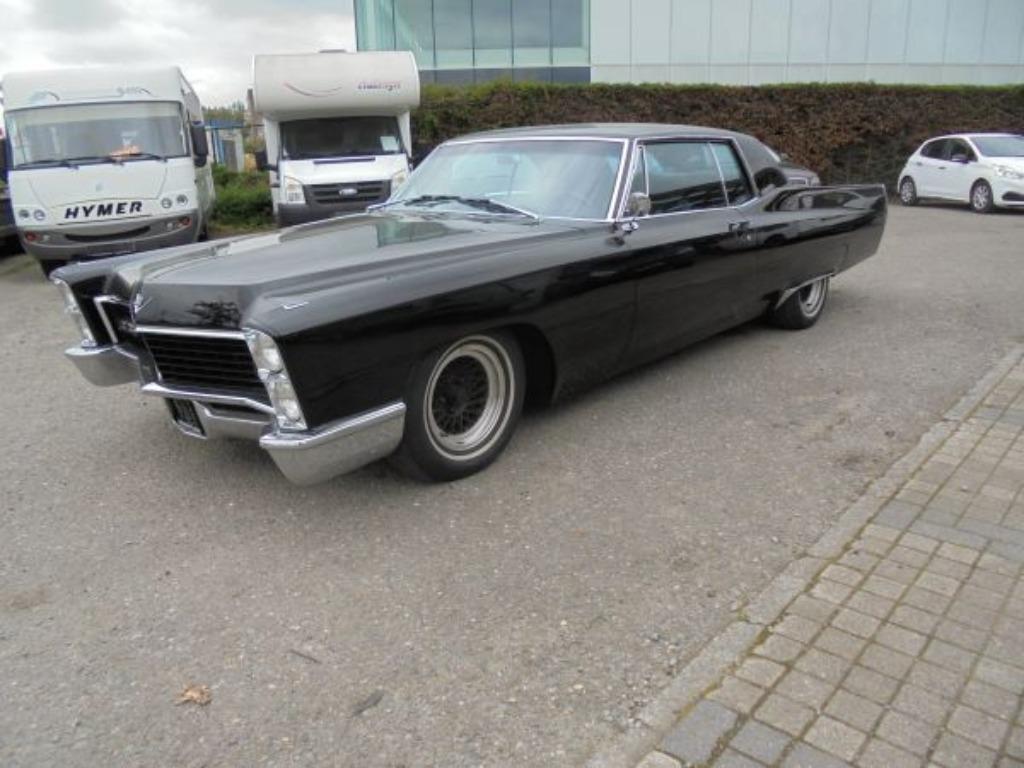 Cadillac Coupe De Ville - BJ 1967, Auto's, Automaat, Achterwielaandrijving, Zwart, Bedrijf
