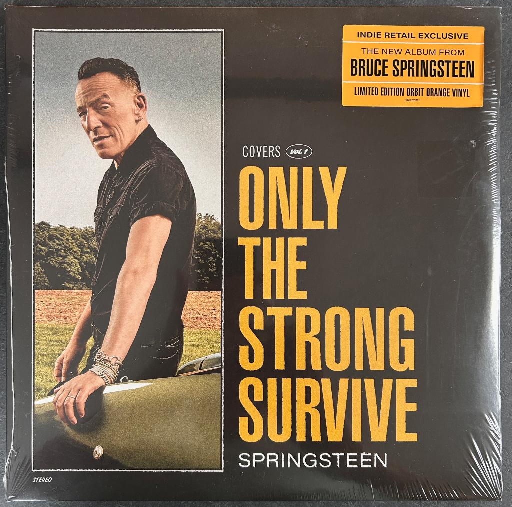 BRUCE SPRINGSTEEN - Only the strong survive (2LP oranje viny, Ophalen of Verzenden, Zo goed als nieuw, 12 inch, Poprock