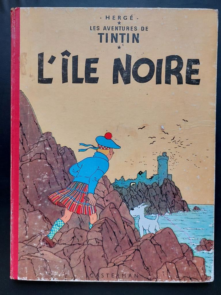 TINTIN L'île Noire 1957 BE pour 69 ans, Livres, BD, Enlèvement ou Envoi
