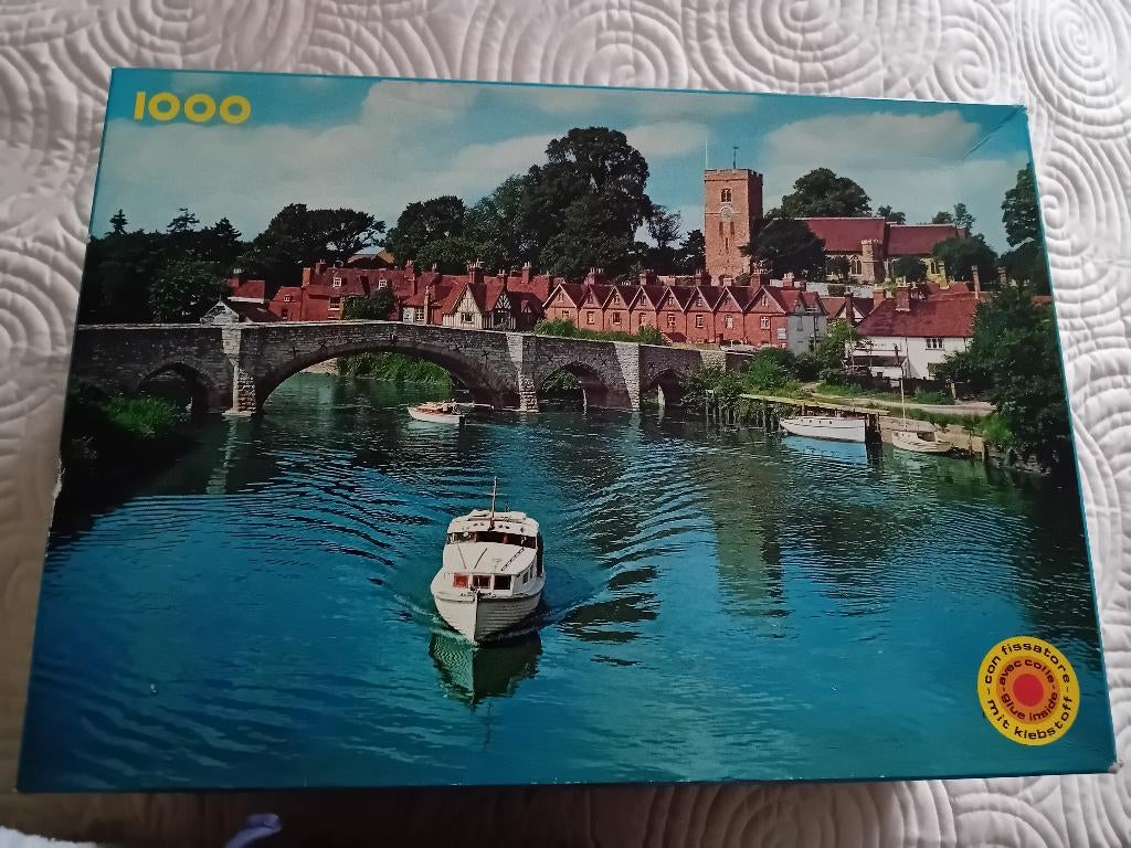 Puzzel van 1000 st, Ophalen of Verzenden, 500 t/m 1500 stukjes, Gebruikt, Legpuzzel