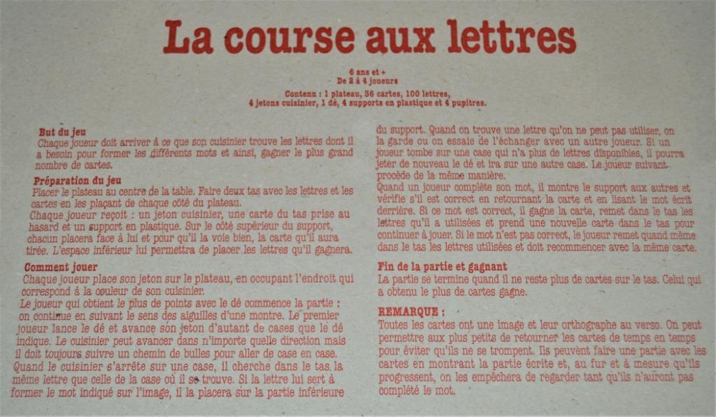 Jeux de table EDUCA "La courses aux lettres", Enfants & Bébés, Enlèvement ou Envoi, Comme neuf