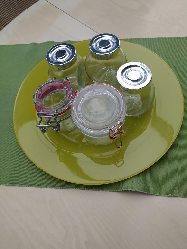 Kruidenpotjes Ikea, Ophalen, Zo goed als nieuw, Glas