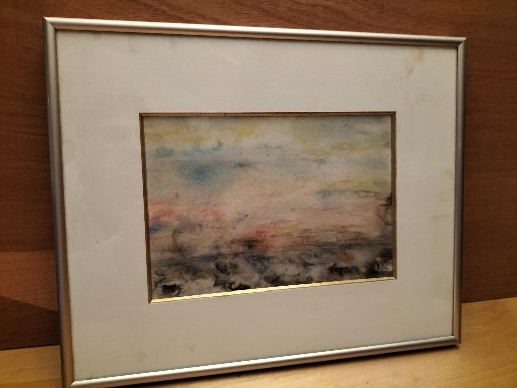 Aquarel Magda KINT (1936), Ophalen