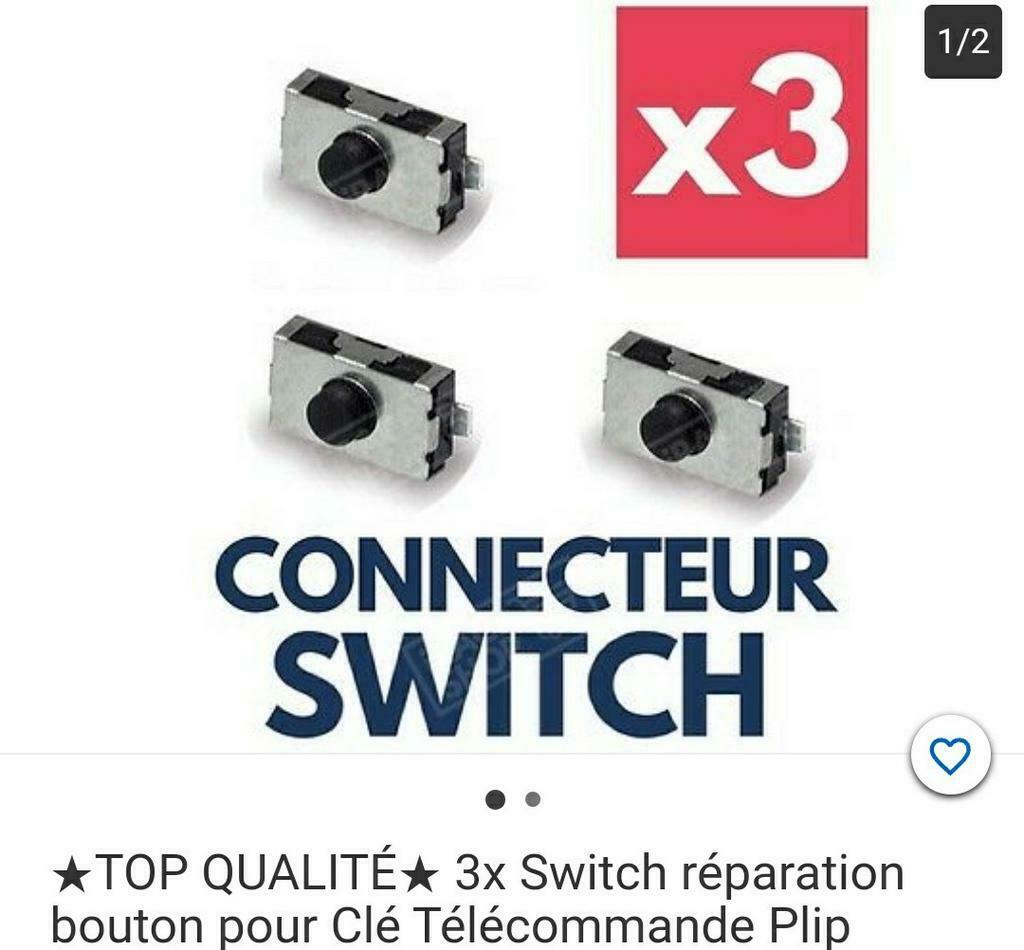 Knop schakelaar connector voor Mercedes sleutel met afstands, Ophalen of Verzenden