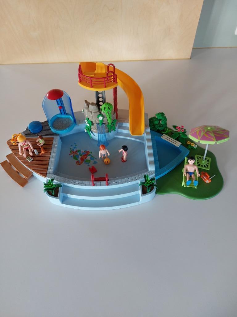 Playmobil zwembad 4858, Kinderen en Baby's, Speelgoed | Playmobil, Ophalen, Gebruikt
